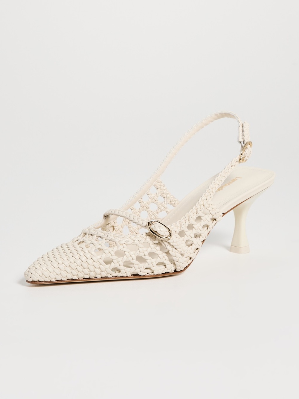 Larroude Macrame kitten Heels - Picture 3 of 5